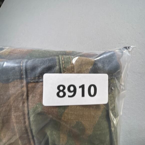 Madewell The High-Rise Slim Boyjean Women 27 Camo Camouflage Print Straight Leg - Picture 12 of 12